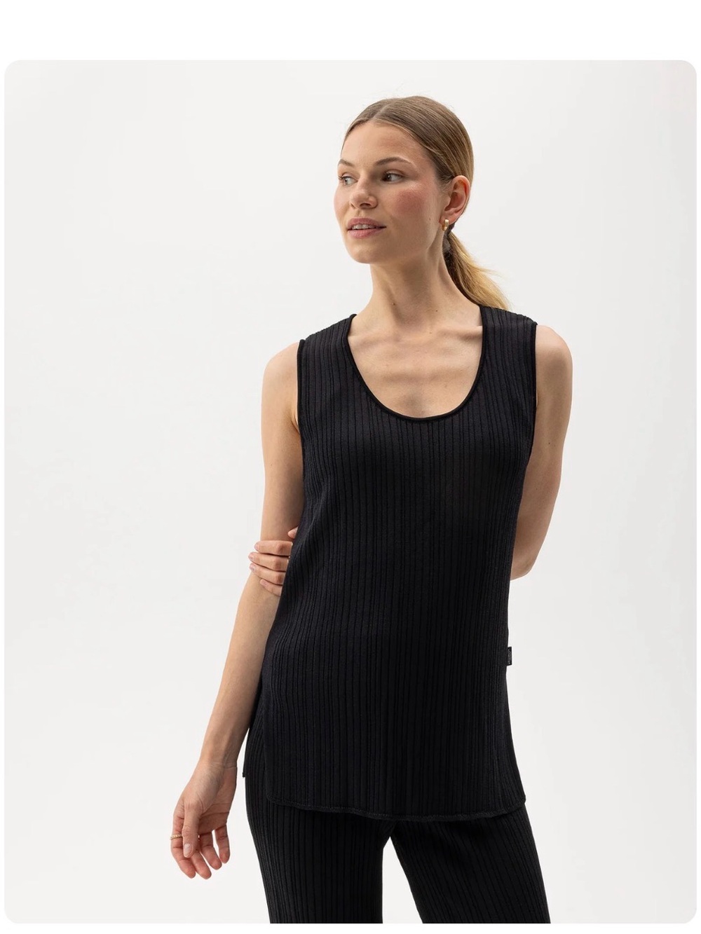 Never worn Holebrook Sweden rib knit tank top